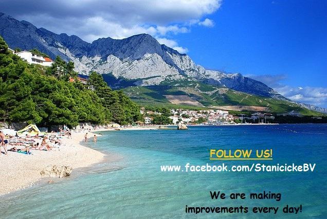 Stanicicke Apartments Baška Voda Dış mekan fotoğraf